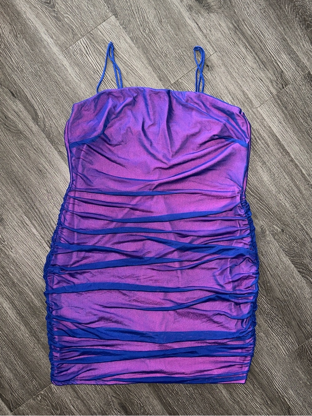 Double Life Mesh Mini Dress